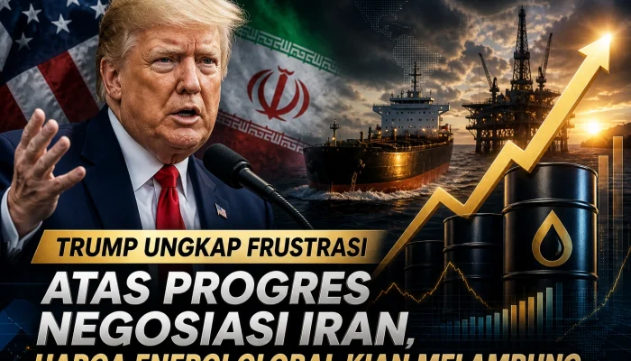 Trump Ungkap Frustrasi Atas Progres Negosiasi Iran, Harga Energi Global Kian Melambung
