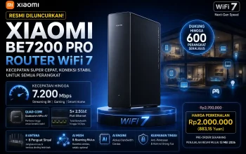 Xiaomi Luncurkan Router WiFi 7 BE7200 Pro: Koneksi Super Cepat dengan Harga Kompetitif