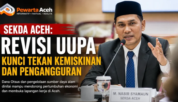 Sekda Nasir: Revisi UUPA Jadi Instrumen Penting Atasi Kemiskinan dan Pengangguran