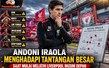 Iraola Resmi Gantikan Slot, Liverpool Hadapi Lima Tantangan Besar