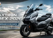 Polytron T-Rex 2026 Siap Tantang NMAX dan PCX di Segmen Premium