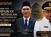 Sekda Aceh: Pengabdian dr Zaini Abdullah Menjadi Bagian Sejarah Aceh