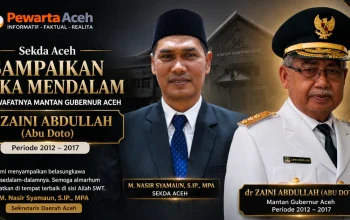 Sekda Aceh: Pengabdian dr Zaini Abdullah Menjadi Bagian Sejarah Aceh