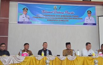 BBPOM Aceh Gandeng Pemkab Simeulue, Kawal Keamanan Obat hingga Produk UMKM Lokal