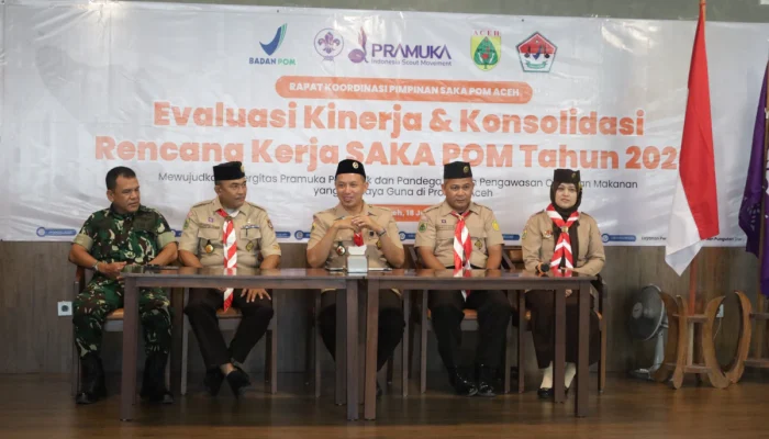 SAKA POM Aceh Perkuat Sinergi Pramuka untuk Pengawasan Obat dan Makanan