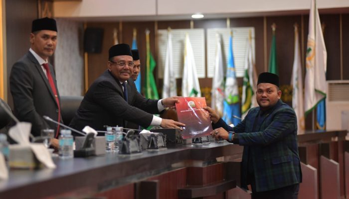 DPRA Setujui Tiga Raqan Inisiatif 2026, Termasuk Syariat Islam dan Pertambangan