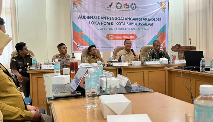 BBPOM Aceh Perkuat Pengawasan Obat dan Makanan di Wilayah Barat Selatan
