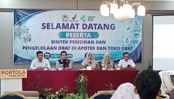 BPOM Aceh Ikut Bimtek Kefarmasian di Meulaboh, 96 Peserta Perkuat Kompetensi