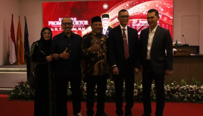 Sekda Aceh Hadiri Promosi Doktor T.A. Khalid di Unpad Bandung