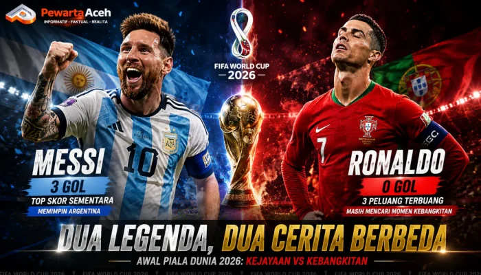Saat Messi Bersinar dan Ronaldo Terluka di Awal Piala Dunia