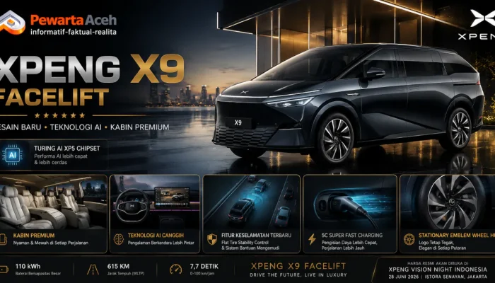 XPENG X9 Facelift Resmi Meluncur, Harga untuk Indonesia Diumumkan 28 Juni