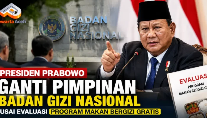 Prabowo Copot Dadan Hindayana, Nanik S Deyang Pimpin Badan Gizi Nasional