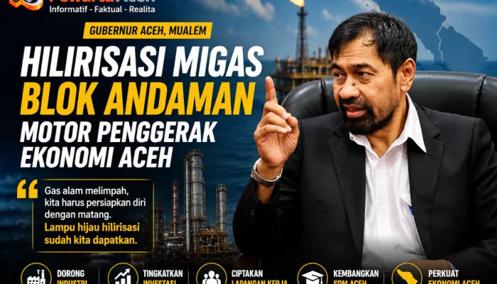 Gubernur Mualem Pastikan Hilirisasi Migas Blok Andaman Siap Dorong Ekonomi Aceh