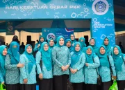 Ketua TP PKK Aceh Hadiri Pembukaan HKG PKK Nasional ke-54 di Makassar
