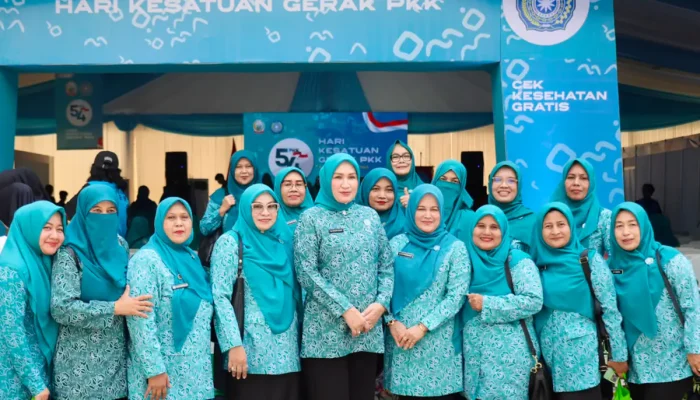 Ketua TP PKK Aceh Hadiri Pembukaan HKG PKK Nasional ke-54 di Makassar
