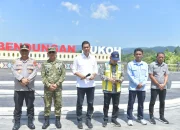 Sekda Aceh Hadiri Peresmian Bendungan Rukoh, Perkuat Ketahanan Pangan