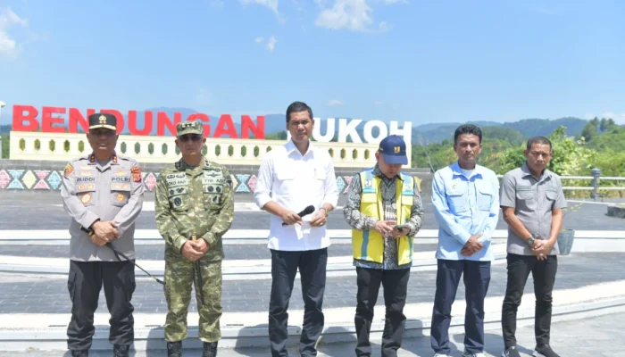 Sekda Aceh Hadiri Peresmian Bendungan Rukoh, Perkuat Ketahanan Pangan