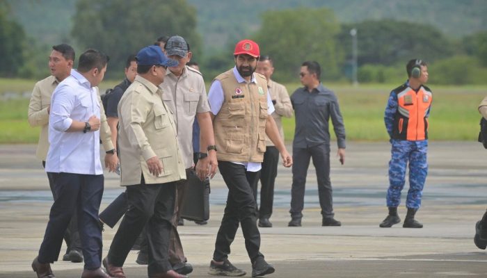 Mualem Apresiasi Prabowo Usai Resmikan Bendungan Keureuto dan Rukoh