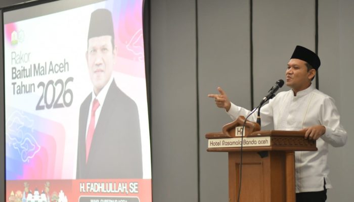 Wagub Fadhlullah Minta Baitul Mal Kelola Zakat Secara Transparan