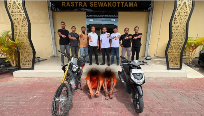 Tim Rimueng Koetaradja Bekuk Dua Terduga Pelaku Curanmor Banda Aceh