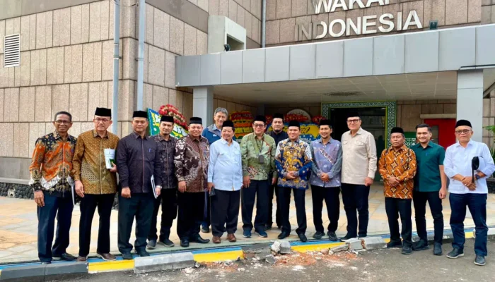 Kawal Wakaf Blangpadang, Pemprov Aceh Temui BWI Pusat