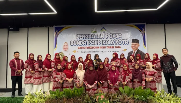 Mukarramah Fadhlullah Perkuat Sinergi Pokja Bunda PAUD se-Aceh