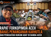 Forkopimda Aceh Bahas Karhutla, Dorong Hukum Adat Cegah Kebakaran Hutan
