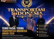 Mualem Raih Transportasi Indonesia Award 2026, Jadi Role Model Nasional