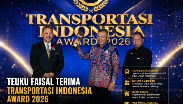 Mualem Raih Transportasi Indonesia Award 2026, Jadi Role Model Nasional