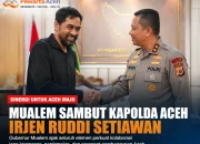Mualem Sambut Kapolda Irjen Ruddi, Ajak Perkuat Sinergi Bangun Aceh