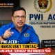 PWI Aceh Desak Polisi Usut Ancaman terhadap Wartawan di Pidie