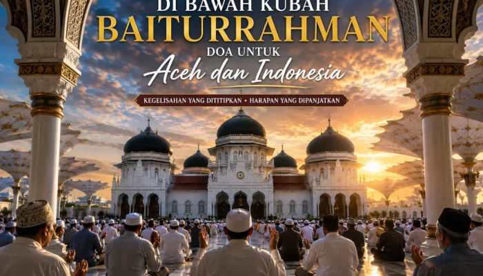 Di Bawah Kubah Baiturrahman, Sebuah Doa untuk Aceh