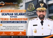 Mualem Ucapkan Selamat kepada Teuku Rahmadsyah sebagai Kajati Aceh