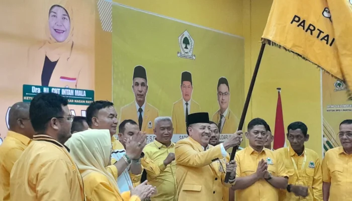 TRK Terpilih Aklamasi Pimpin Golkar Nagan Raya 2026-2031