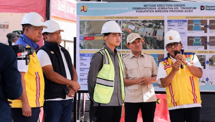 Wagub Aceh Dampingi Wapres Gibran Tinjau Lokasi Bencana di Bireuen