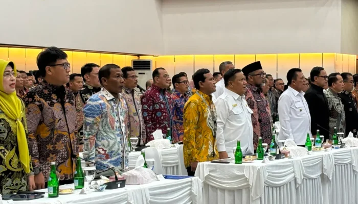 Wagub Fadhlullah Wakili Mualem di Rakor Forkopimda Regional Sumatera