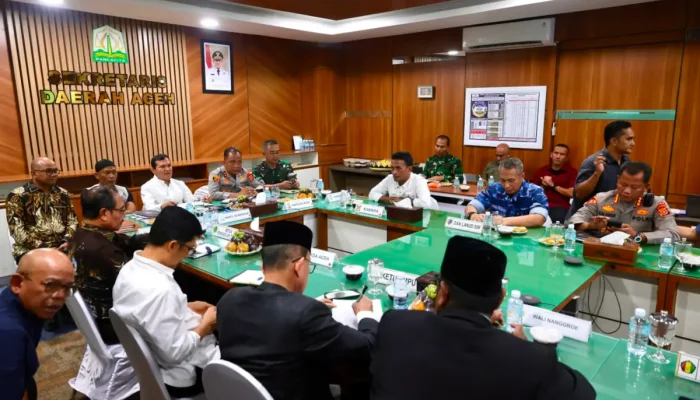 Forkopimda Aceh Bahas Kerusuhan Hari Damai, Cari Solusi Bersama
