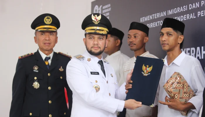 351 Napi Lapas Meulaboh Terima Remisi Kemerdekaan RI ke-81
