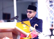 Ketua DPRK Nagan Raya Bacakan Teks Proklamasi HUT ke-81 RI
