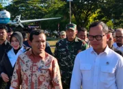 Wagub Aceh dan Wamendagri Tinjau Lapangan Blang Padang