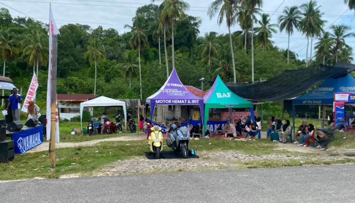 Yamaha Sapa Masyarakat Aceh Barat Lewat Roadshow GEAR Ultima 125 Hybrid
