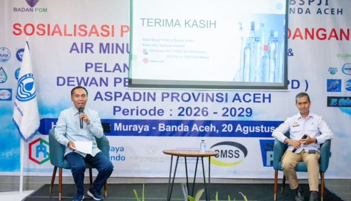 BBPOM Perkuat Kepatuhan Pelaku Usaha AMDK di Aceh