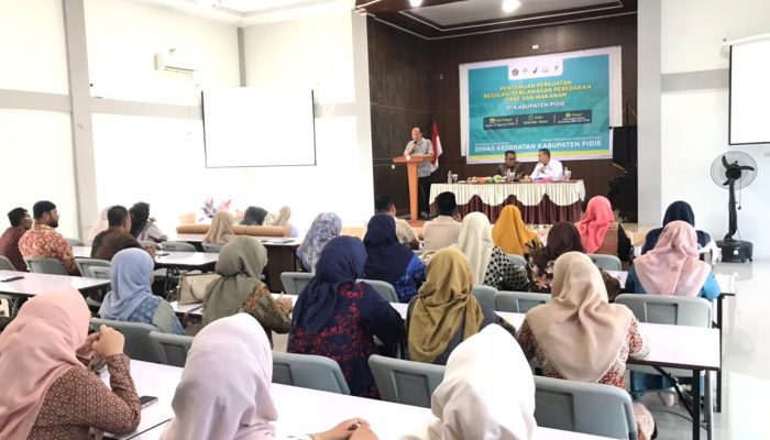 BBPOM Aceh Perkuat TKPPOM Pidie demi Keamanan Pangan