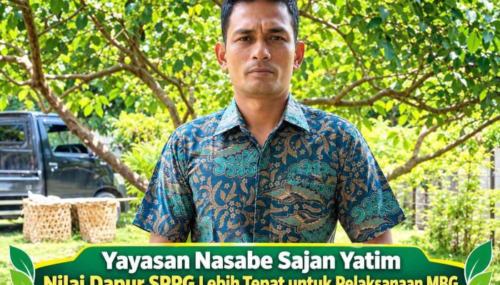 Yayasan Nasabe Sajan Yatim Nilai Dapur SPPG Lebih Tepat untuk Pelaksanaan MBG