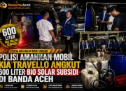 Polisi Amankan Mobil Angkut 600 Liter Bio Solar di Banda Aceh
