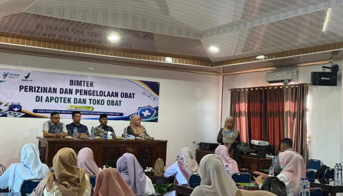 BBPOM Aceh Perkuat Kompetensi Tenaga Kefarmasian di Pidie Jaya