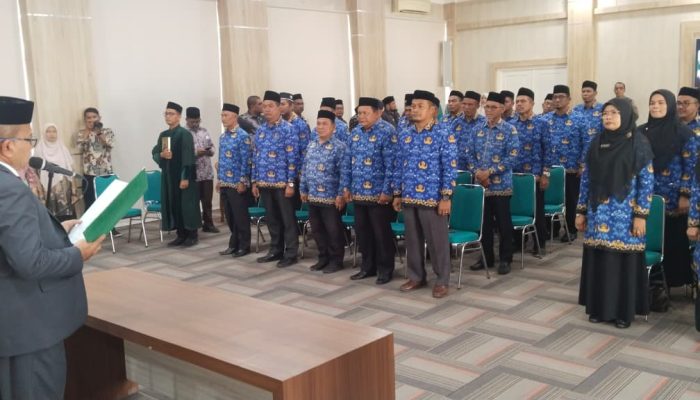 8 Kepala KUA di Nagan Raya Dirotasi, Kemenag Perkuat Pelayanan Keagamaan