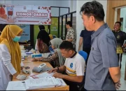 Peringati HUT ke-81, Kejari Nagan Raya Gelar Donor Darah dan Cek Kesehatan