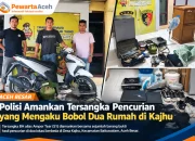 Tersangka Curanmor Kajhu Akui Bobol Dua Rumah Warga